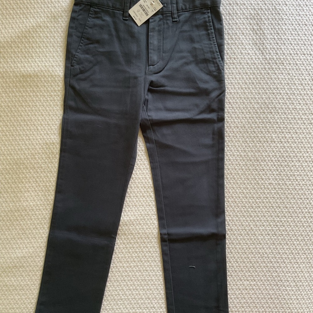 Dark Gray Slim Fit Pants